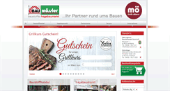 Desktop Screenshot of oebaumoessler.at