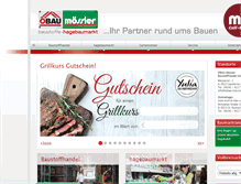 Tablet Screenshot of oebaumoessler.at